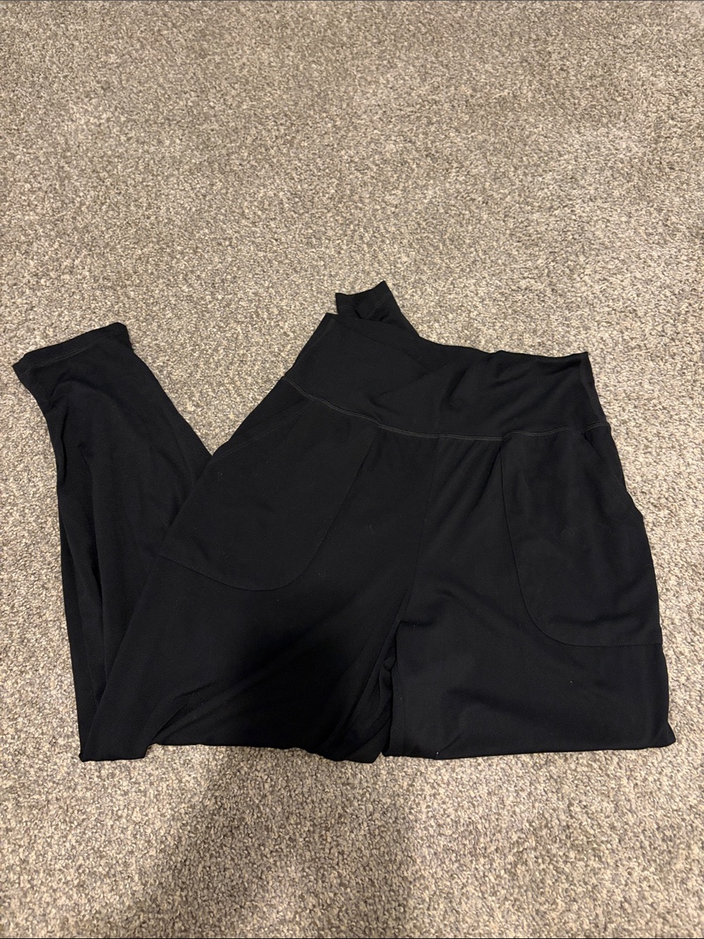 Black Women’s Jogger Pants - Picture 2 of 3
